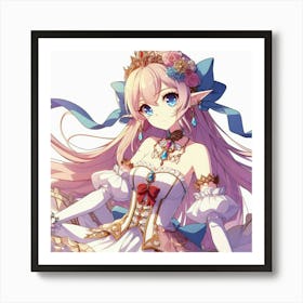 Anime Girl 11 Art Print