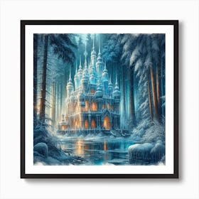 Fairytale Castle Art Print