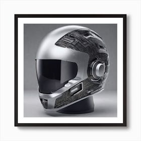 Helmet Of The Future Art Print