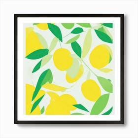 Lemons Art Print