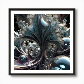 Waves Of Life 13 Art Print