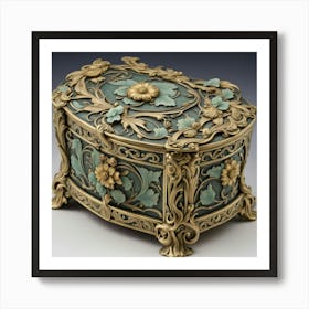 Victorian Jewelry Box Art Print