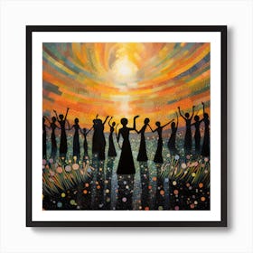 Dance Of The People Art Print