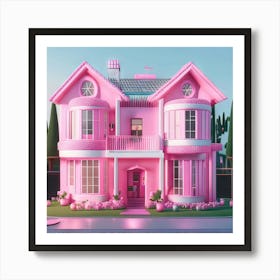 Barbie Dream House (224) Art Print