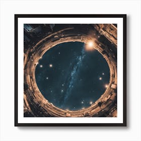 Space Stock Videos & Royalty-Free Footage Art Print