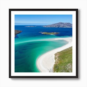 Secret Beach, Outer Hebrides, Scotland 1 Art Print