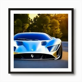 Ferrari oncept Art Print