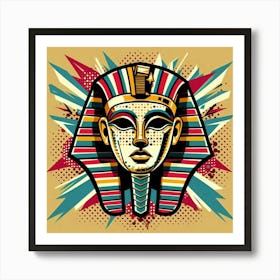 Pharaoh Khaframon Art Print