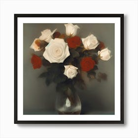 A Vase filled with Passion Art Print