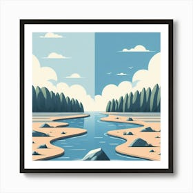 Eternal Flow Art Print