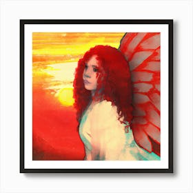 Angel Wings 2 Art Print