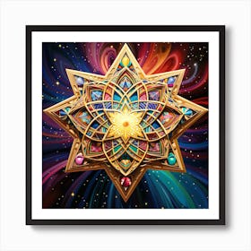 Star Of David Art Print