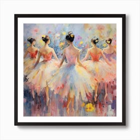 Ballerinas 2 Art Print