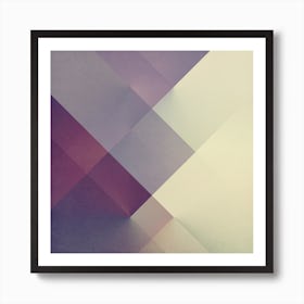 Modern Geometry XVIIII Art Print