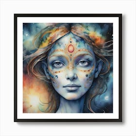 Nebula Art Print