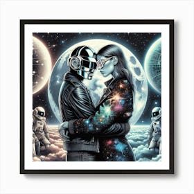 Daft Punk 6 Art Print