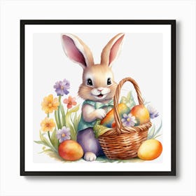 Basketful Of Eggs (8) Art Print