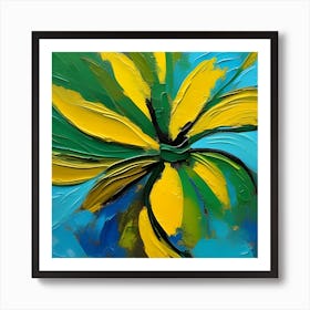 Yellow Flower Art Print