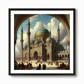 Islamic Mosque 1 Art Print