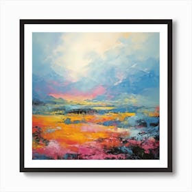 Whirling Vistas: Monet's Italian Reverie Art Print