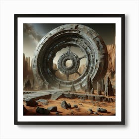 Spaceship 4 Art Print