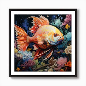 Goldfish 8 Art Print