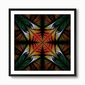 Ornament Decorative Floral Design Art Print