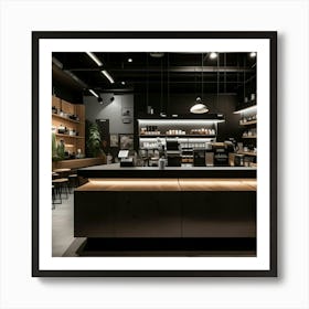 Starbucks Coffee Shop Art Print