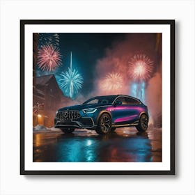 Mercedes-Benz Gle Art Print