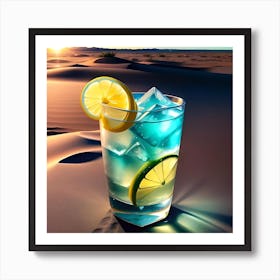 Drink In The Desert Art Print