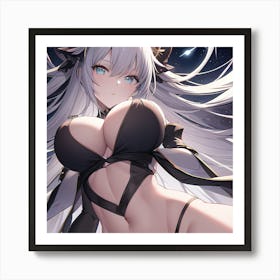 Sexy Anime Girl 1 Art Print