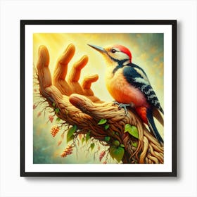 Woodpecker Art Print