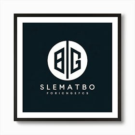 Slemabo Logo Art Print