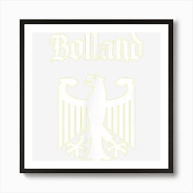 Bolland German Surname Family Last Name Deutschland Art Print