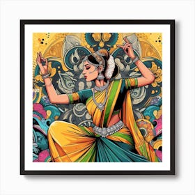 Apsara 2 Art Print