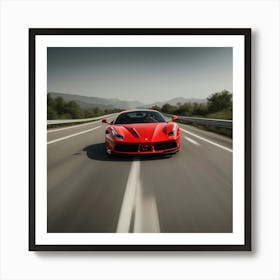 Ferarri Art Print