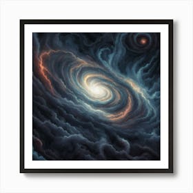 Galaxy In Space 14 Art Print