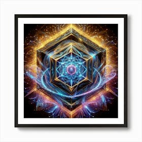 Cosmic Healing Art Print