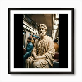 Statue Of Julius Csar Art Print