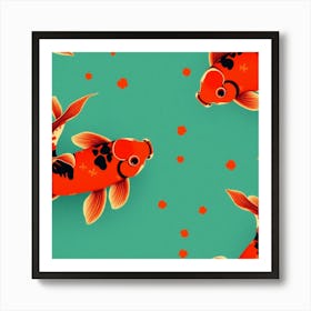 Koi Fish 109 Art Print