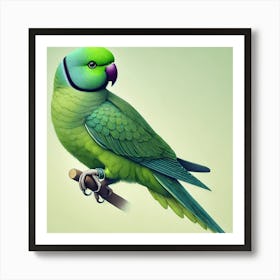 Parrot 3 Art Print