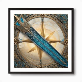 Sword Of Warcraft Art Print