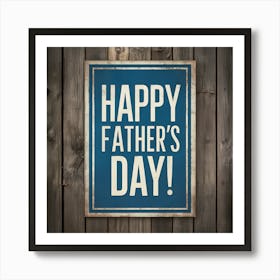 Happy Father'S Day Poster