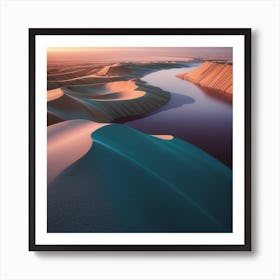 Sahara Desert Art Print