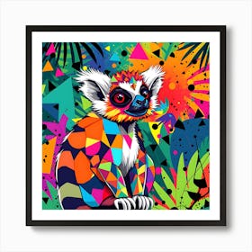 Lemur2 Art Print