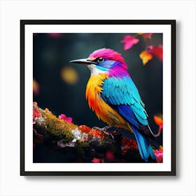 Colorful Bird 1 Art Print