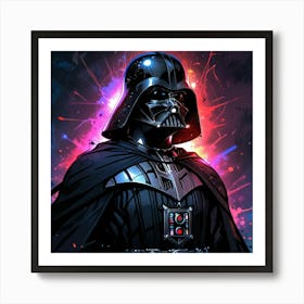 Darth Vader 5 Art Print