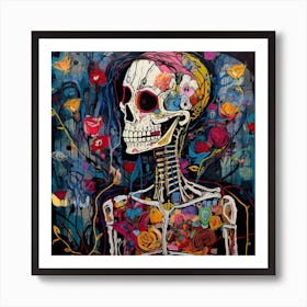 Day Of The Dead 2 Art Print