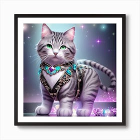 Kitty Cat 1 Art Print