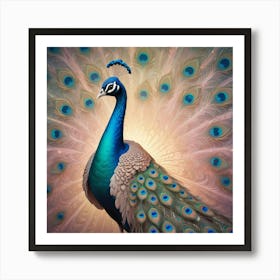 Peacock 57 Art Print